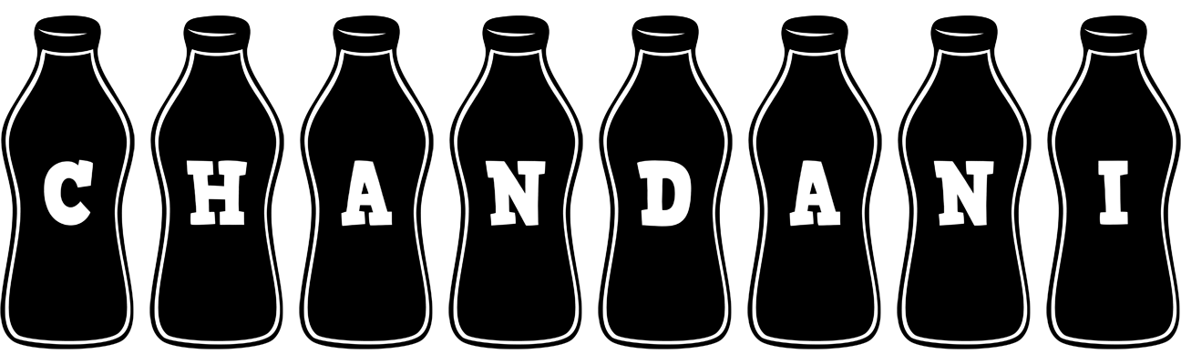 Chandani bottle logo