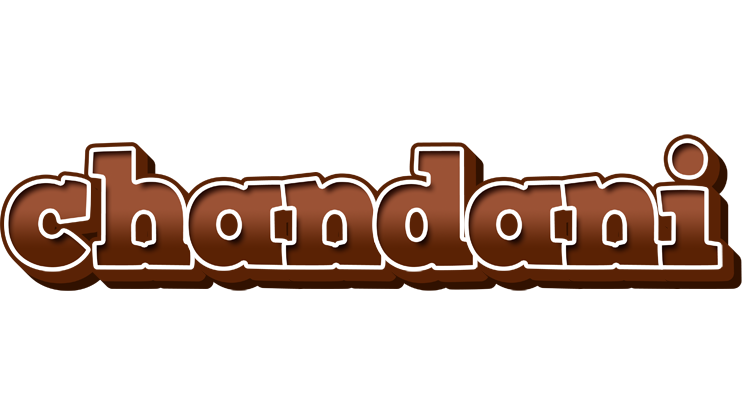 Chandani brownie logo