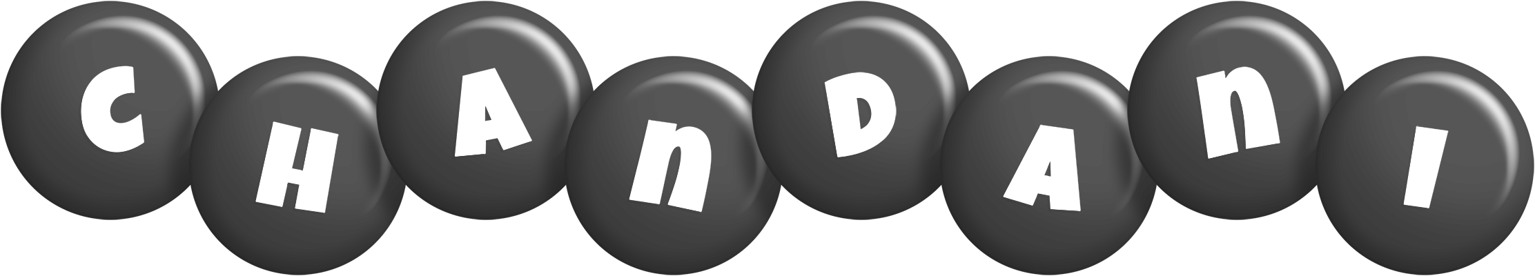 Chandani candy-black logo
