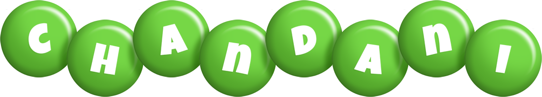 Chandani candy-green logo