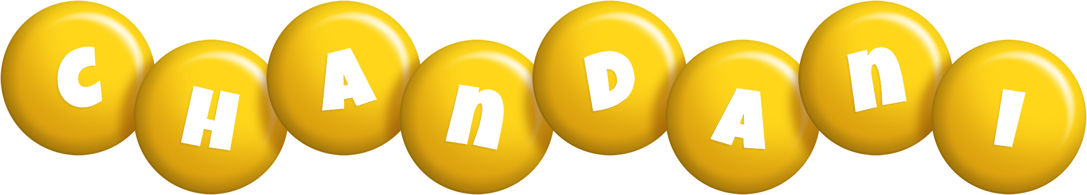 Chandani candy-yellow logo