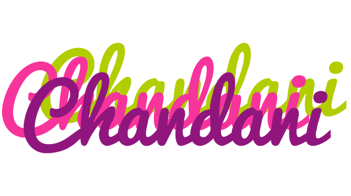 Chandani flowers logo