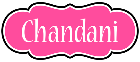 Chandani invitation logo
