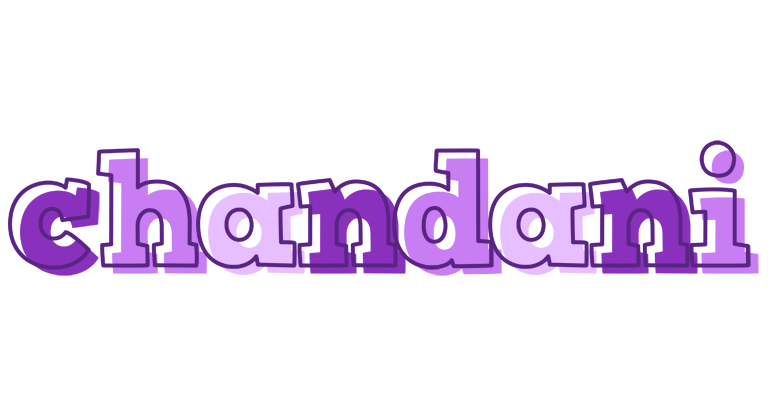 Chandani sensual logo