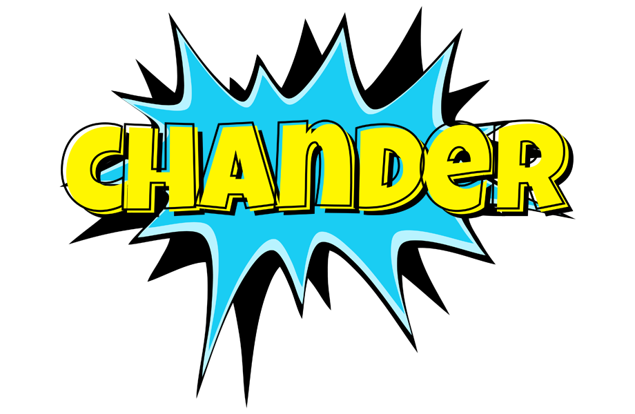 Chander amazing logo
