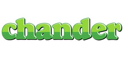 Chander apple logo