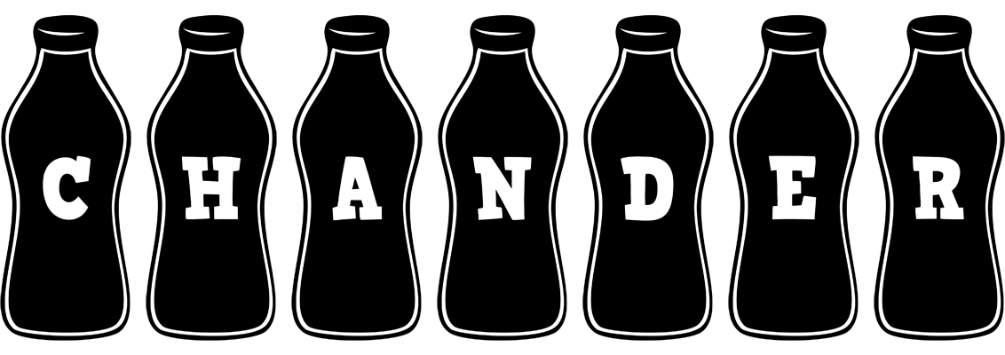 Chander bottle logo