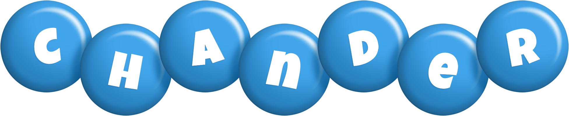 Chander candy-blue logo