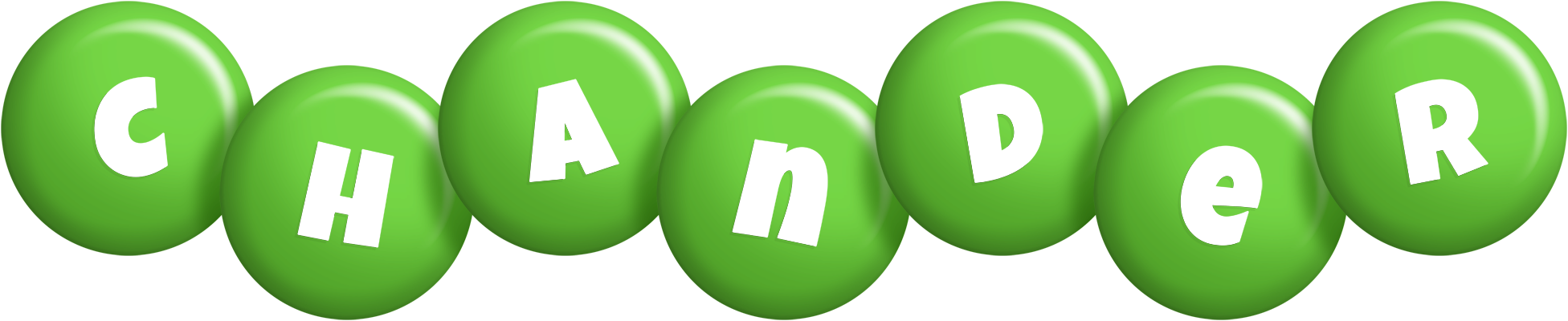 Chander candy-green logo