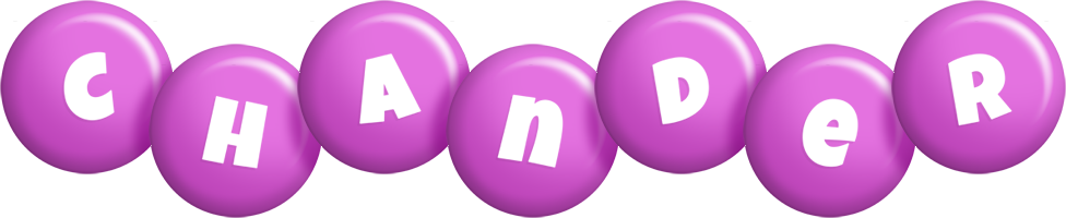 Chander candy-purple logo