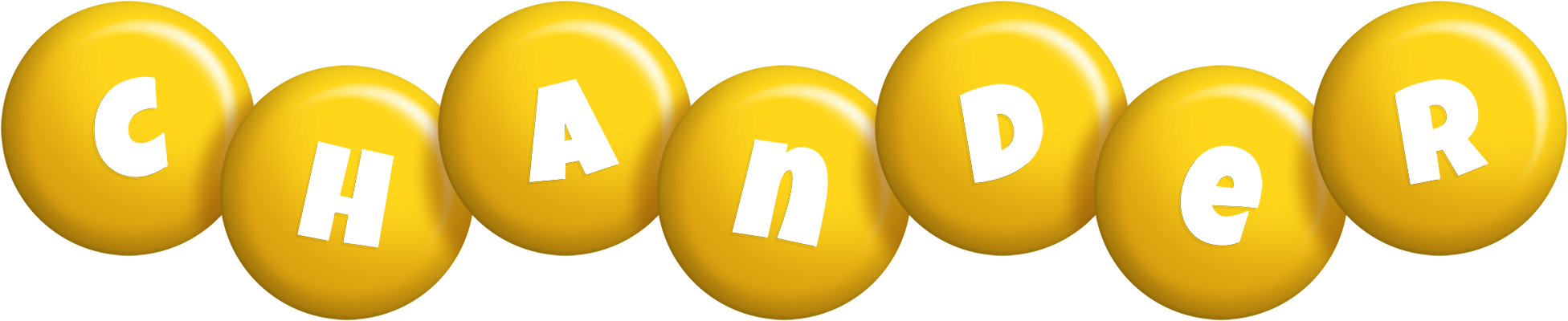 Chander candy-yellow logo