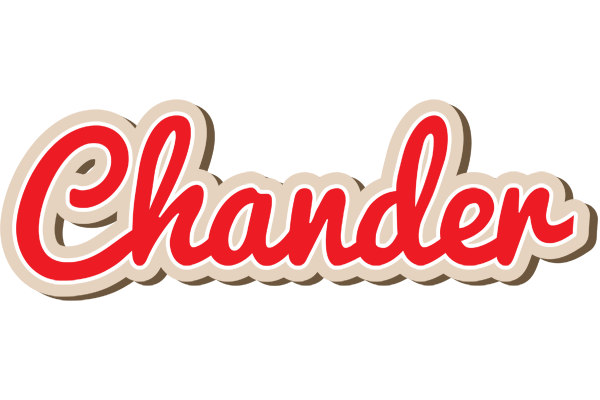 Chander chocolate logo