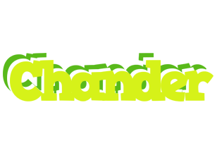 Chander citrus logo