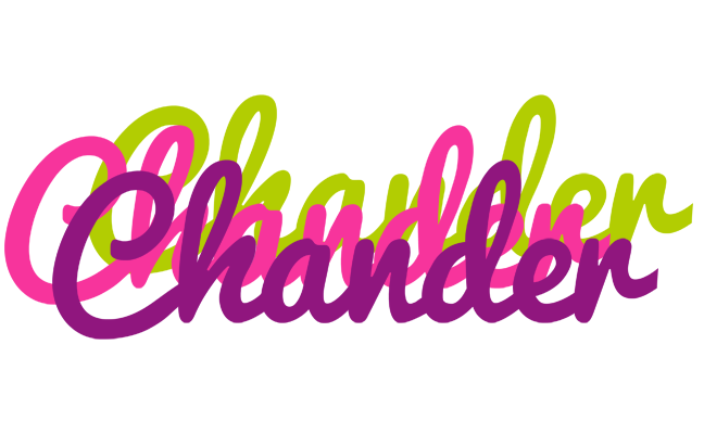 Chander flowers logo