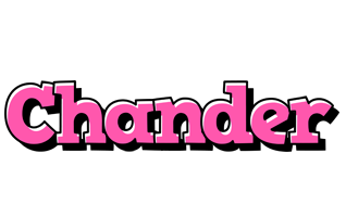 Chander girlish logo