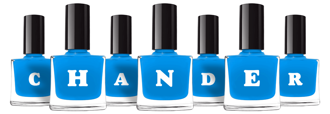 Chander glossy logo