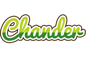 Chander golfing logo