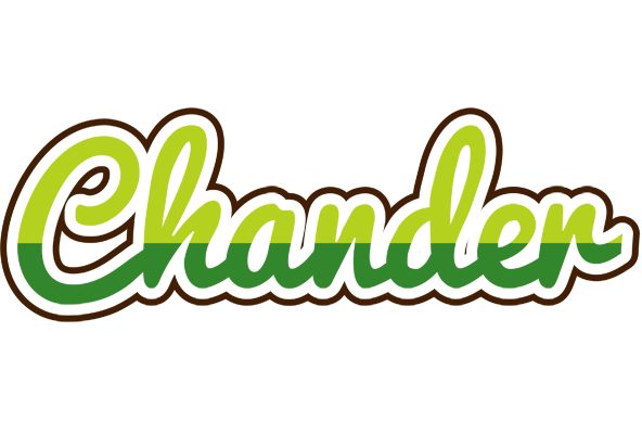 Chander golfing logo