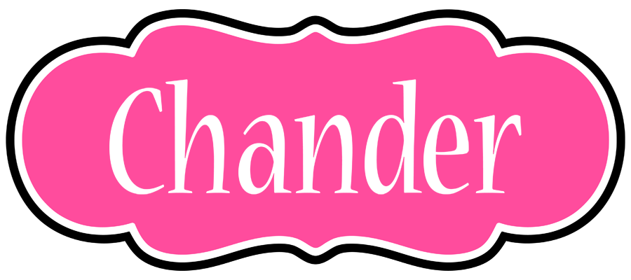 Chander invitation logo
