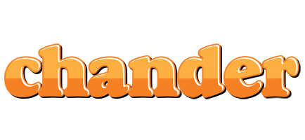 Chander orange logo