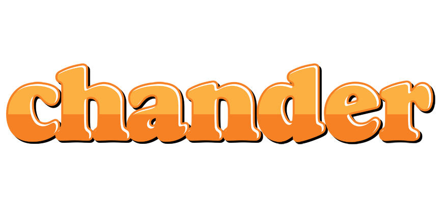 Chander orange logo