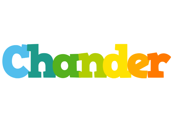 Chander rainbows logo