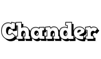 Chander snowing logo