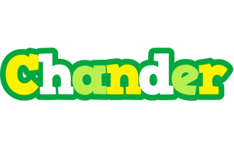 Chander soccer logo