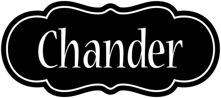 Chander welcome logo