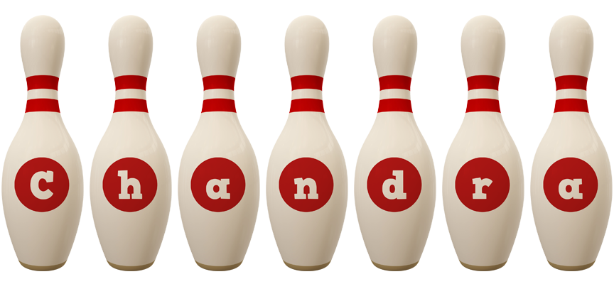 Chandra bowling-pin logo