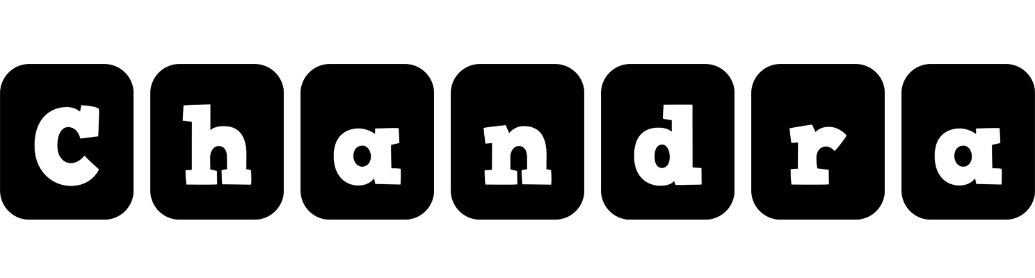 Chandra box logo