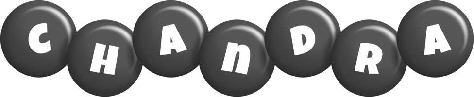 Chandra candy-black logo
