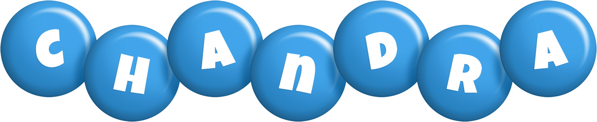 Chandra candy-blue logo
