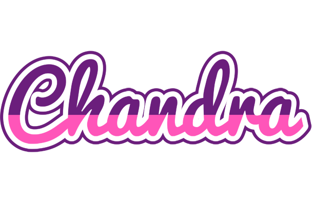 Chandra cheerful logo