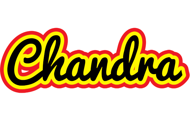Chandra flaming logo