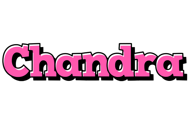 Chandra girlish logo