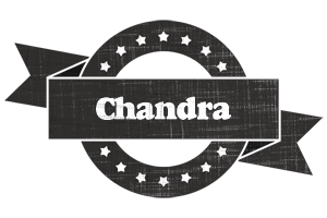 Chandra grunge logo