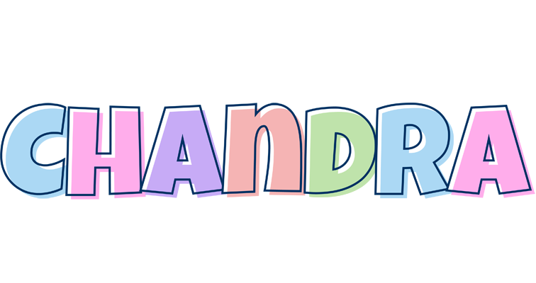 Chandra pastel logo