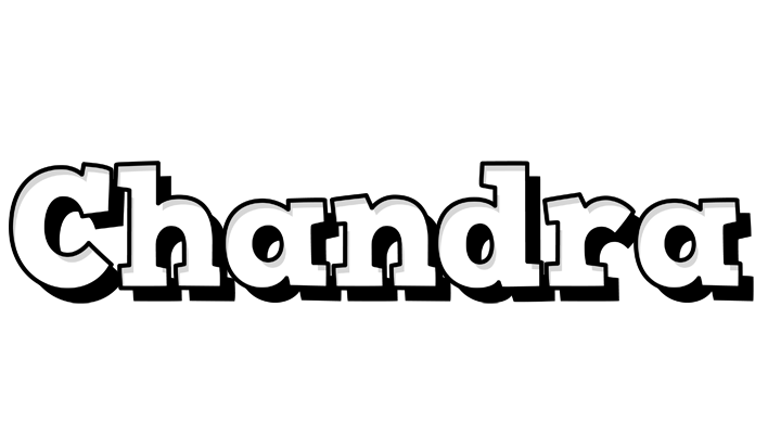Chandra snowing logo