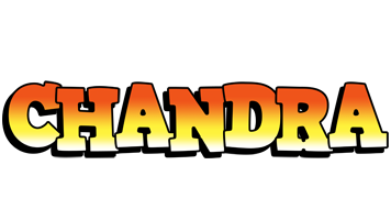 Chandra sunset logo