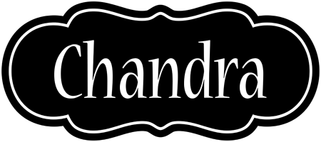 Chandra welcome logo