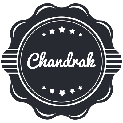 Chandrak badge logo