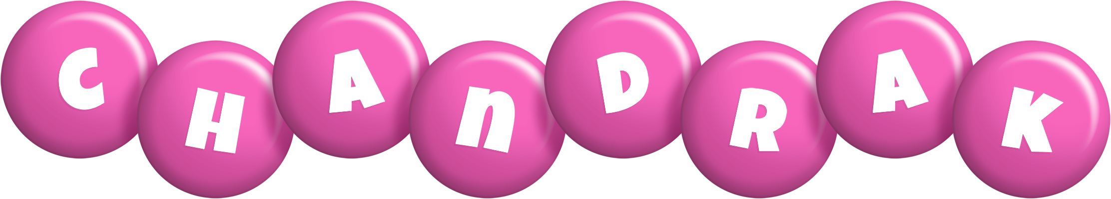 Chandrak candy-pink logo
