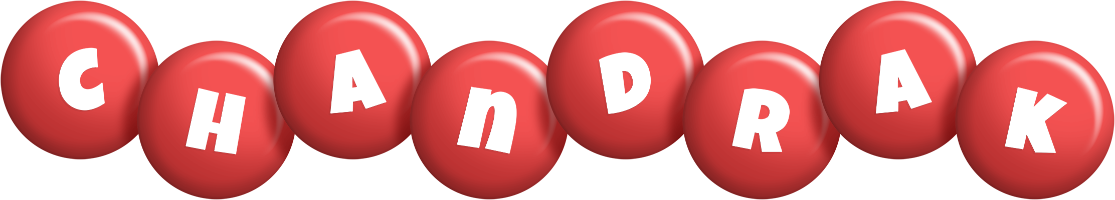 Chandrak candy-red logo