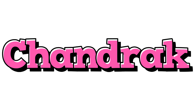Chandrak girlish logo