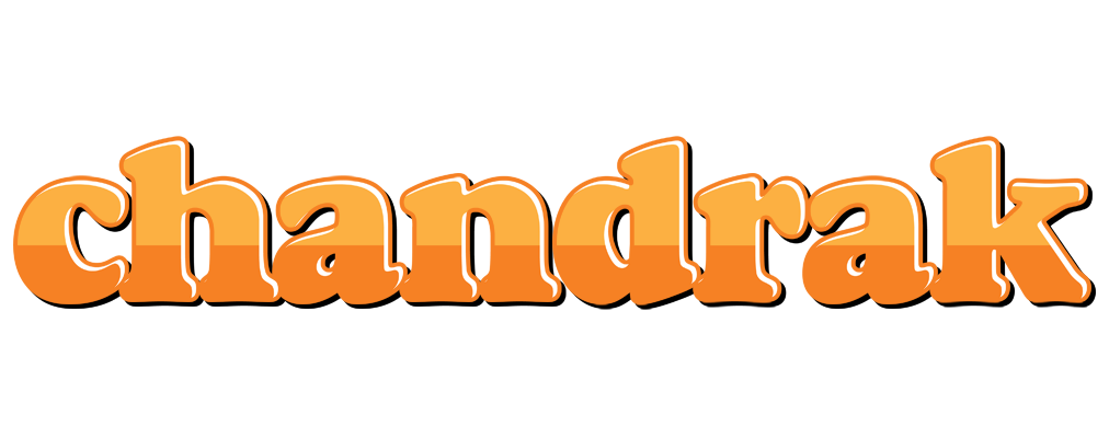 Chandrak orange logo