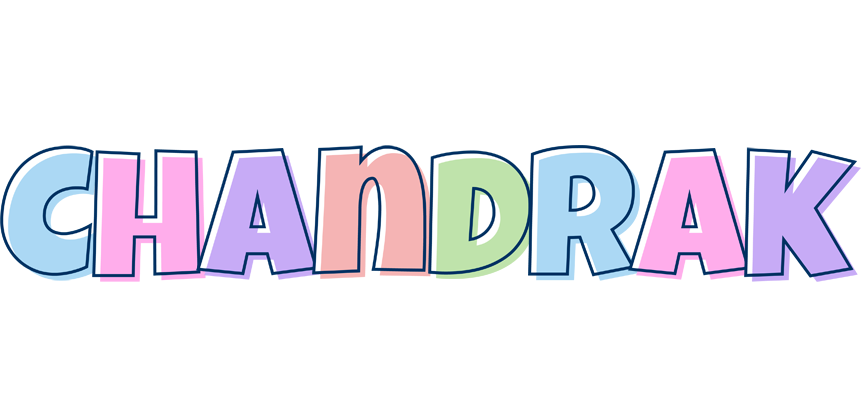 Chandrak pastel logo