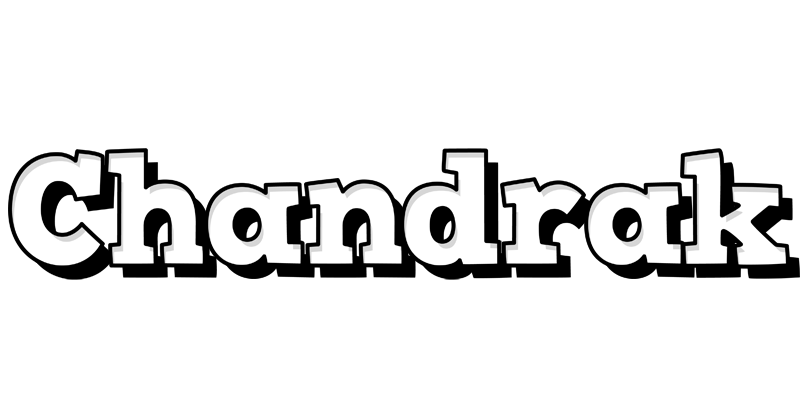 Chandrak snowing logo