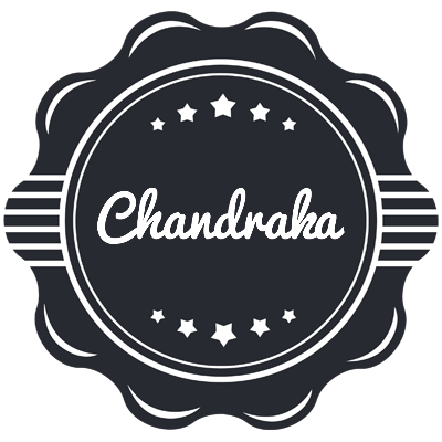 Chandraka badge logo