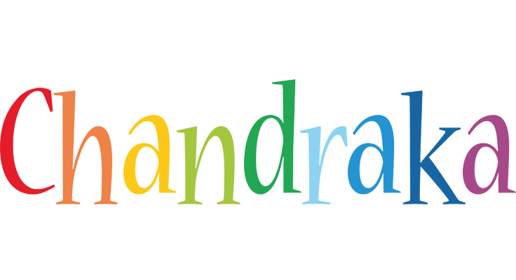 Chandraka birthday logo